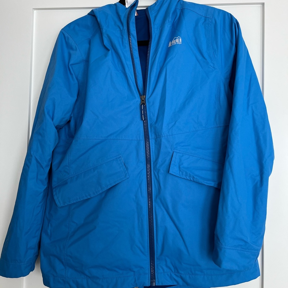 REI Vibrant Blue Girls' Jacket